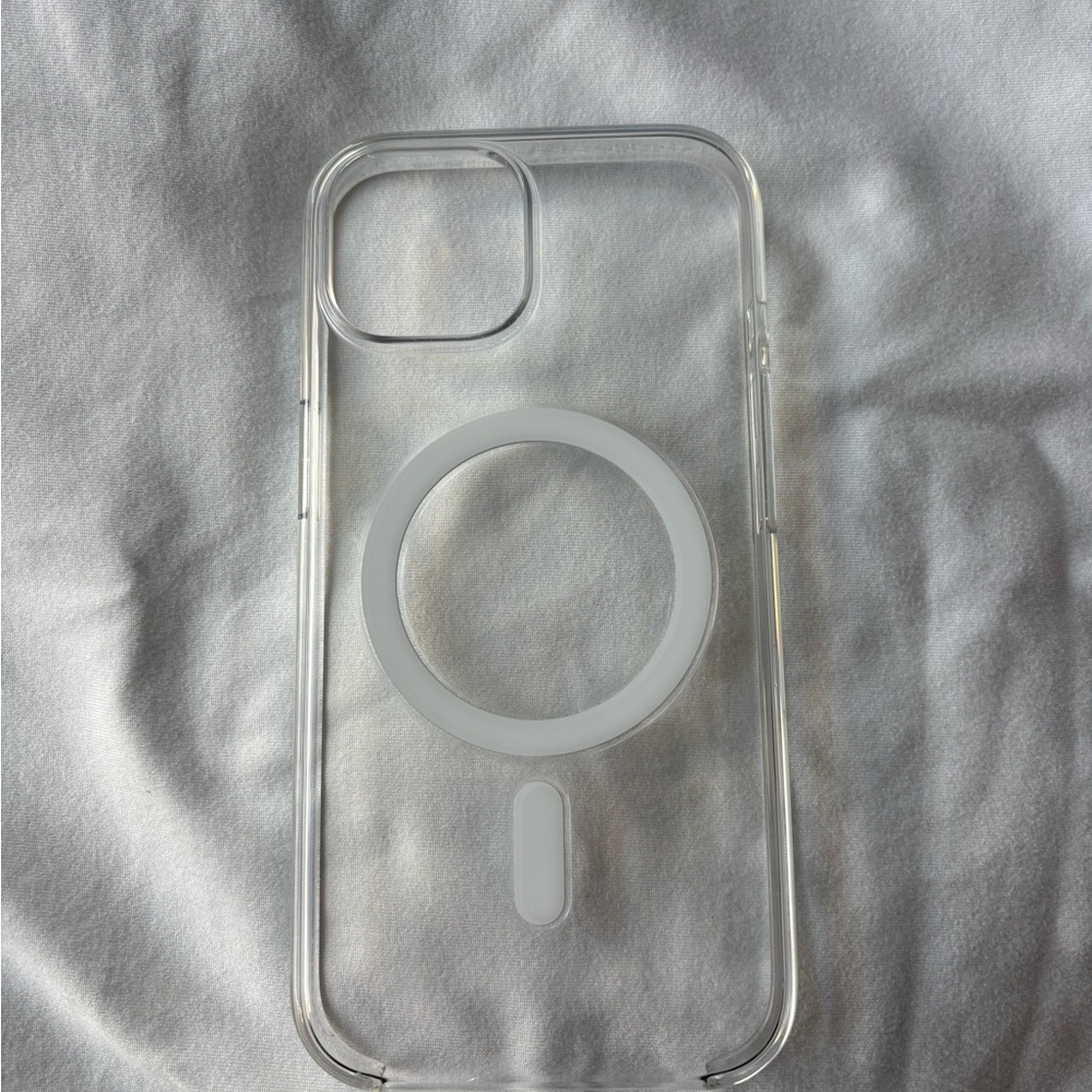 Apple brand Clear Phone Case with MagSafe Compatibility